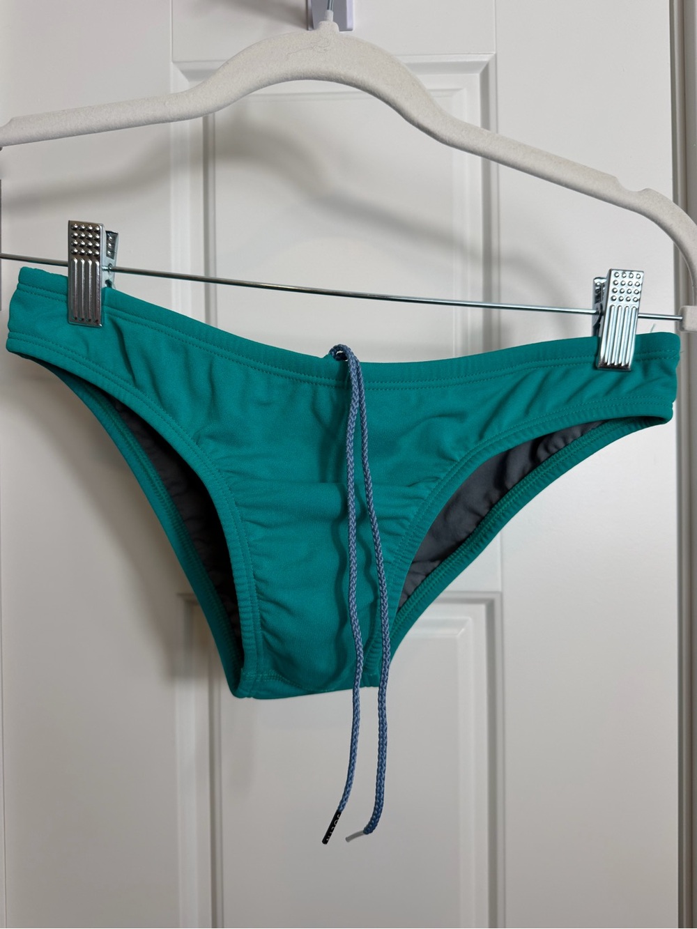 JOYLN ANDY BIKINI BOTTOM Teal Women's Bikini Bottom with Drawstring